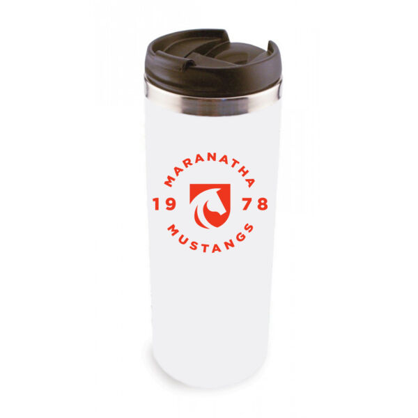 14 Oz Stainless Steel Tumbler - Sublimated Logo Thumbnail
